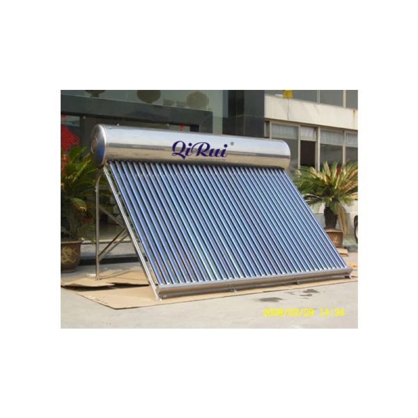 2025 New Wholesale 50L- 500L Steel Solar Hot Water Heating System Price High Efficiency Low Pressure Direct Vacuum Tube Solar Geyser Water Heater