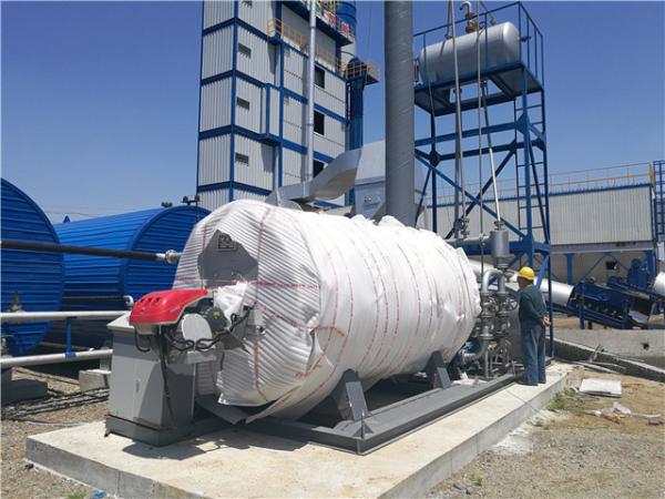 Aquecedor de óleo térmico a gás de óleo de baixa pressão 2100kw Forno de óleo térmico