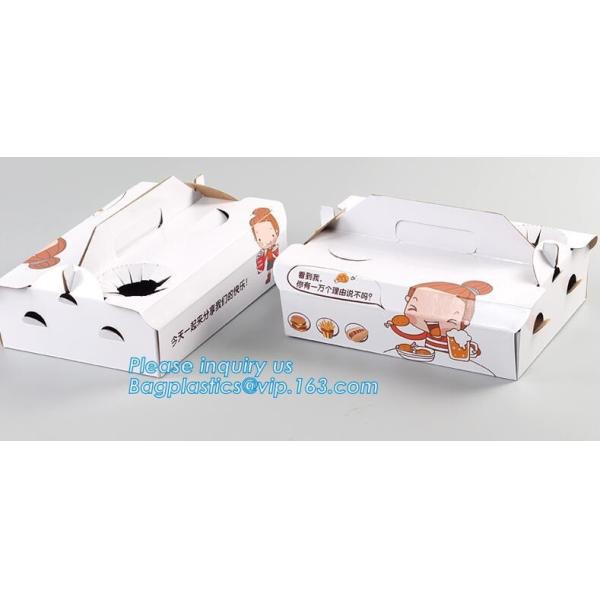 Disposable brown kraft paper boat paper food tray,Latest design food grade cardboard food fold paper boat trays bagease