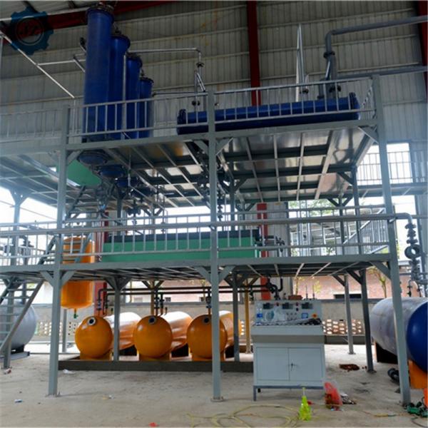 80% High Oil Output Waste Motor Oil Refinery And Black Oil Distillation Equipment