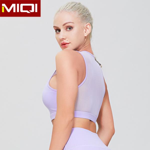 4xl  Mesh Breathable  Plus Size Yoga Sports Bra For Gym Workout