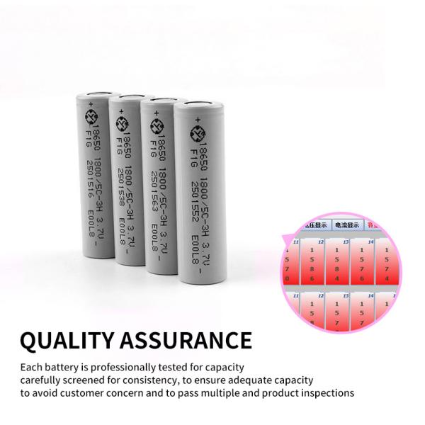 LiFePO4 Литийная батарея 3.7V 18650 Ли-ионная батарея 1800mAh 2400mAh 3600mAh Для электромобилей Скутер OEM ODM