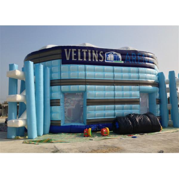 Большая футбольная станция ягнится раздувная спортивная площадка, футбольное поле большой партии раздувное