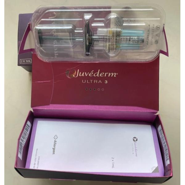 Влагостойкий кожный наполнитель для губ Juvederm с гиалуроновой кислотой Juvederm Ultra 3 Utral 4