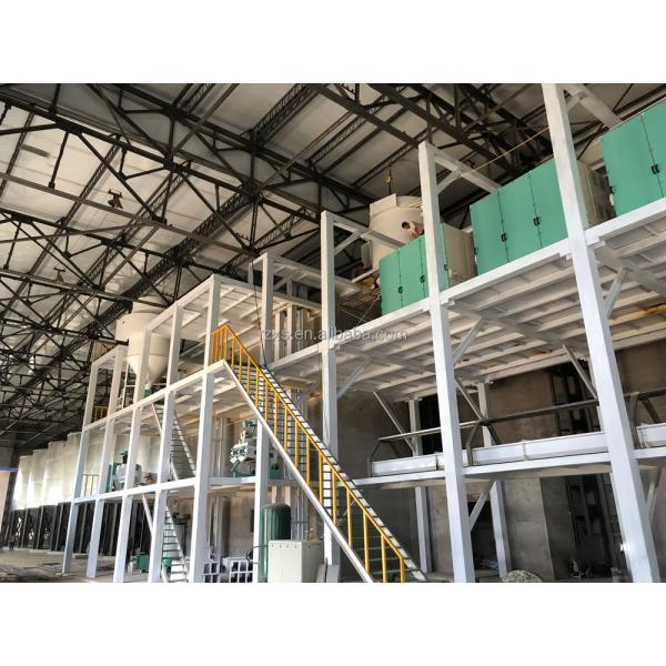 150 тонн в сутки Автоматическая хлебная мука для завода по производству бобового порошка в Индии