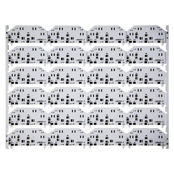Custom Routing V CUT Beveling LED PCB Board Layout Double Sided