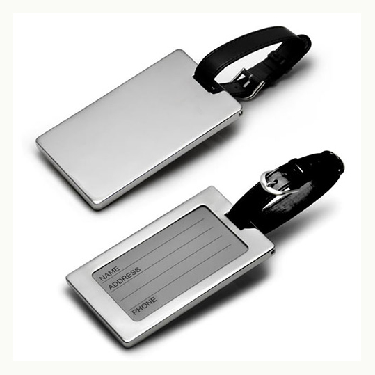 Логотип на заказ Алюминий Персонализированный Металлический Багаж Теги Личный Багаж Идентификация