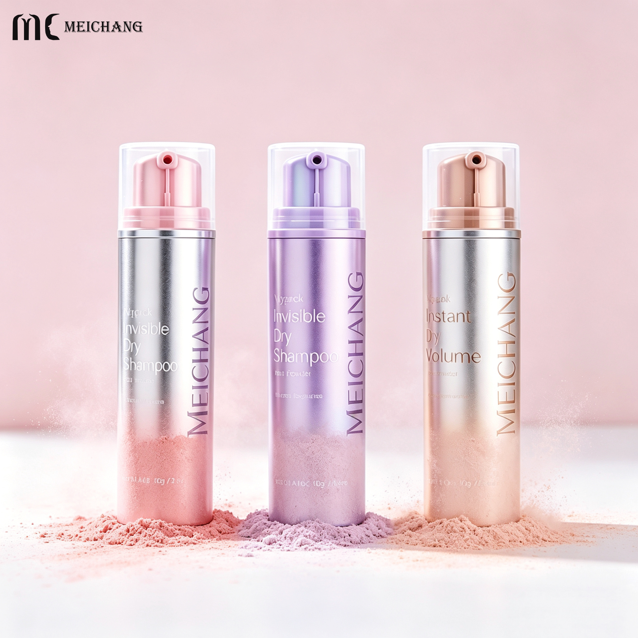 Eco-Friendly PP Dry Powder Spray Bottle for Makeup & Body Glitter (MC-1514)