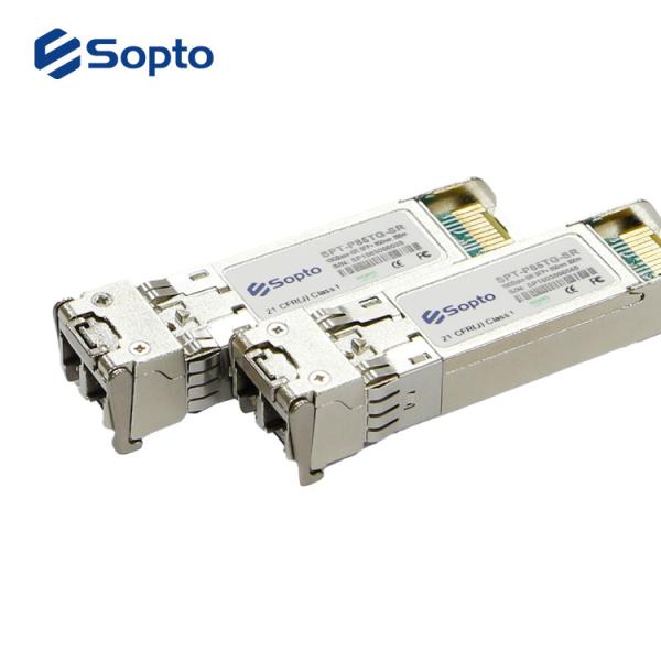 300m 850nm LC Duplex 10g SFP+ SR Fiber Optic Transceiver