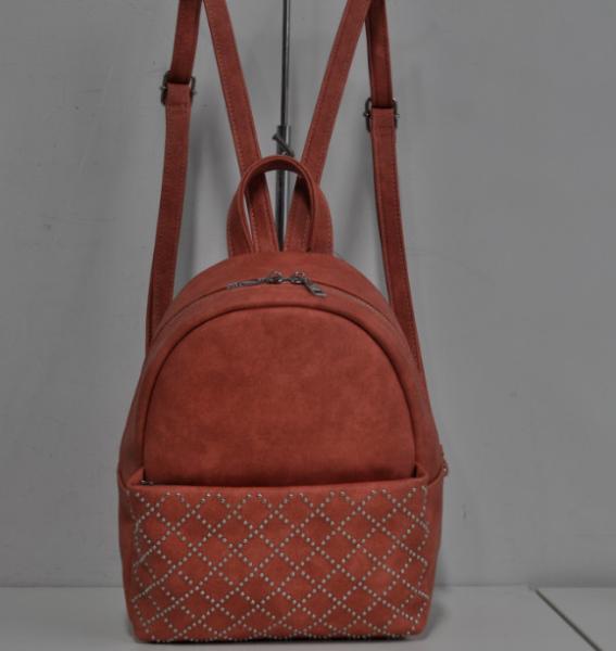 OEM Fashion pu leather Backpack Purse Women travel bag