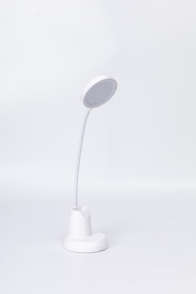 Lâmpada de mesa LED de braço ajustável dobrável para quarto como a imagem