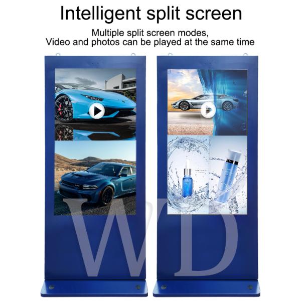 2000 Nits 49 Inch High Brightness Outdoor LCD Digital Signage Commercial