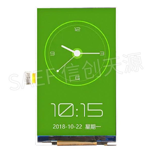Display LCD TFT de 4 polegadas DSI MIPI 480x800 IPS 2.8V REACH Certificado RoHS