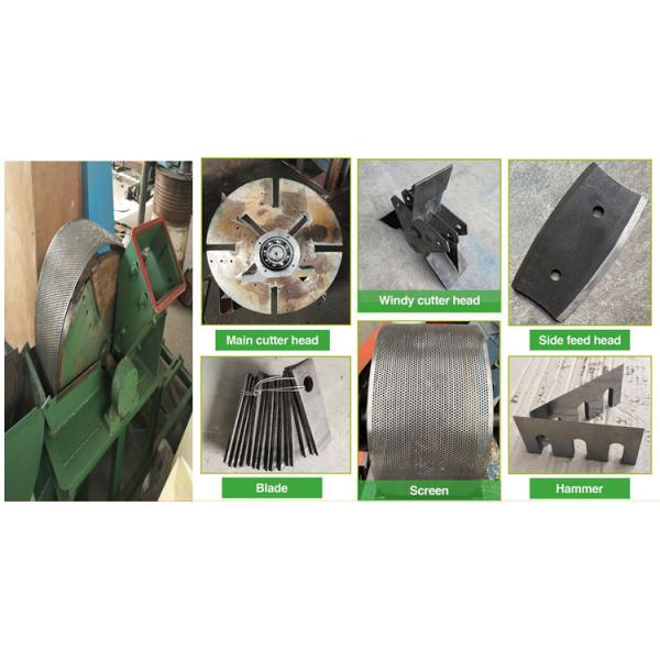 1.1kw ao moinho de martelo antiusura da máquina de moedura da casca do coco 11kw