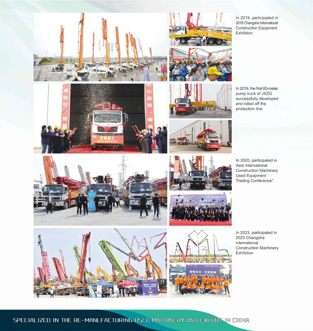 2022 Year Zoomlion 66m Concrete Truck Mounted Boom Pump Dump Truck
