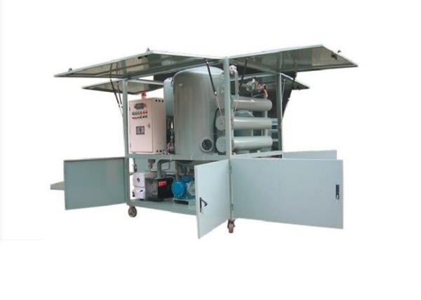 Mobile Insulation Oil Purifier , Trailer Mounted Transformer Oil Testing Equipment