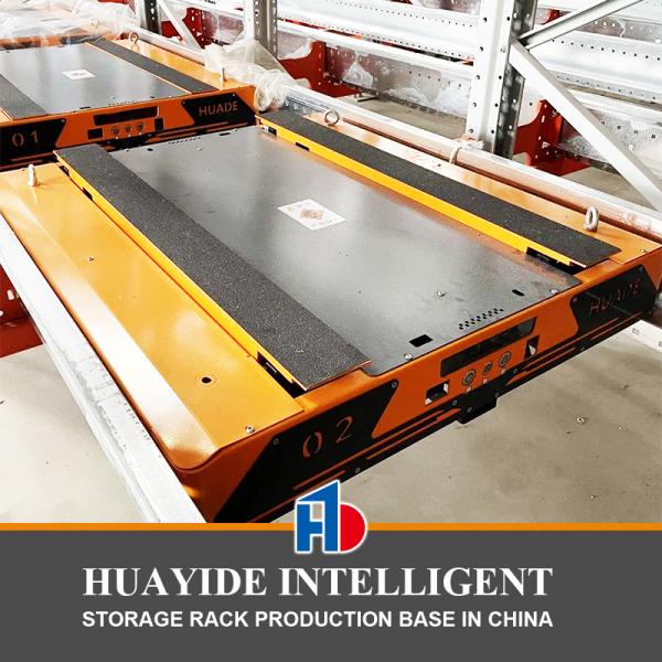 B45: Granary Grain Depot Four Way Radio Shuttle Racking ASRS pallet runner rack system 4 Way Radio Shuttle Racking