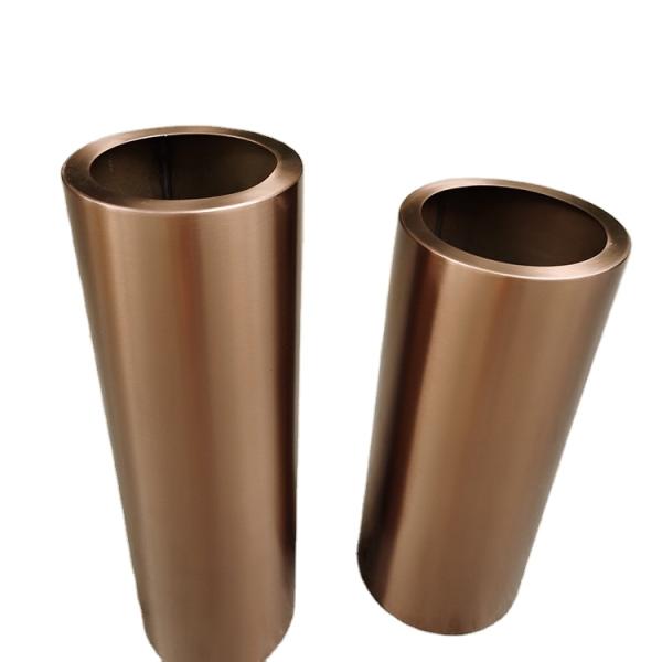 Плантатор цветка сада роскошного большого круглого цветочного горшка металла вертикальный