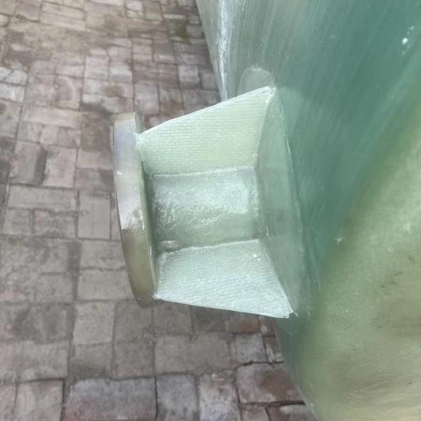 2600 цилиндр антисептикового FRP цилиндрического танка галлона горизонтальный для заваривать еды