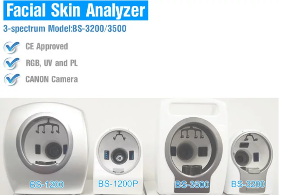Skin Analyzer Observe Skin Scanner Machine