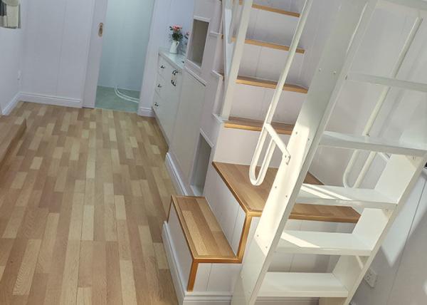 AS/NZS padrão de aço leve acessível Kit casas pré-fabricadas Ny casas em rodas para venda