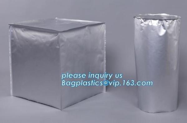 Factory Custom Round Bottom Aluminum Foil Liner Bags For Drum Liner Bag Customized Flexible hd liner drum 200 ltr