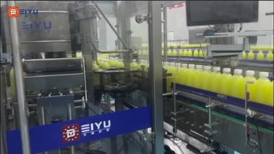 1L PET Bottle Lemon Juice Beverage End Of Packaging Line Lime Juice Drinks Secondary Packaging Line