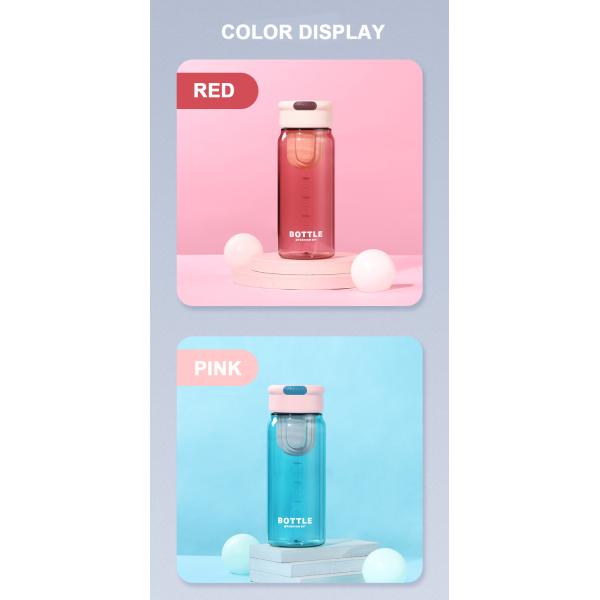 High Temperature Resistance Tea Filter Water Bottle for Student's Outdoor Activities