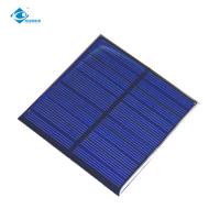 Cargador 5V 1W del panel solar de la resina de epoxy ZW-8484 para la central eléctrica del panel solar que acampa 15g