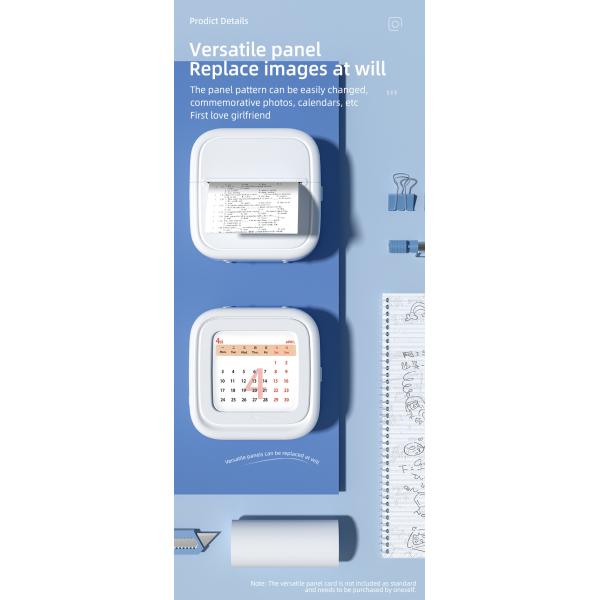 Mini Label Printer BT Connection With MP3 Music Player 1200mah Battery New Design