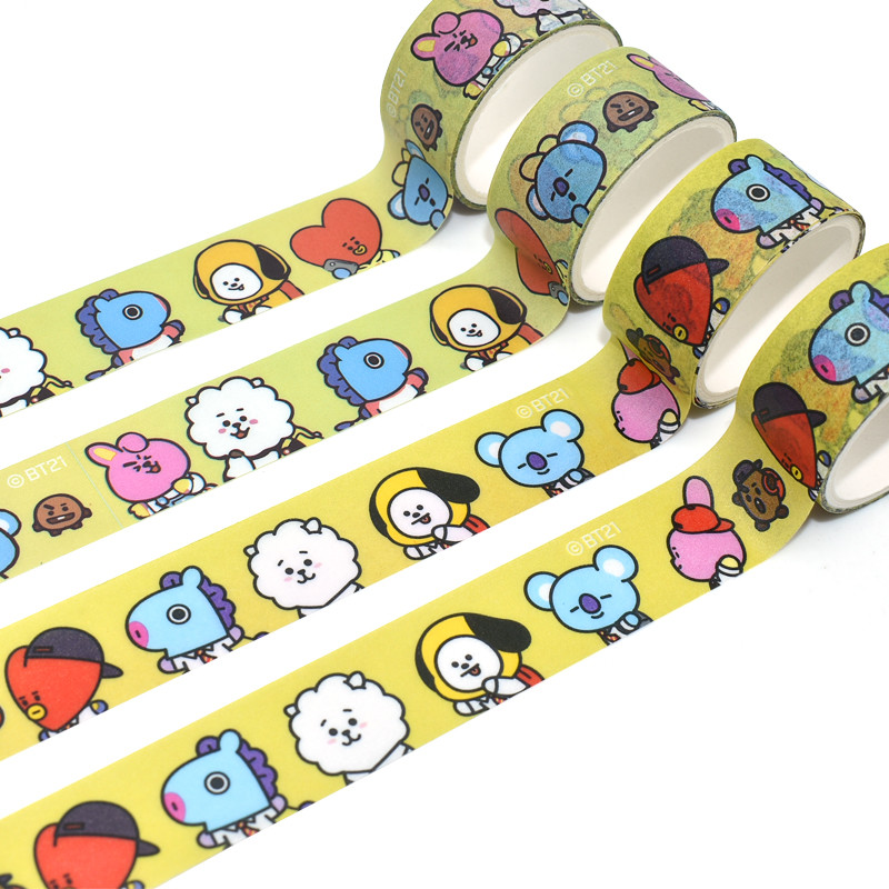 Изготовленное на заказ напечатанное Washi связывает японскую напечатанную ленту для маскировки тесьмой Washi