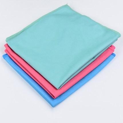 40*40cm Household Microfiber Glass Cleaning Cloth For Kitchen / Table Use
