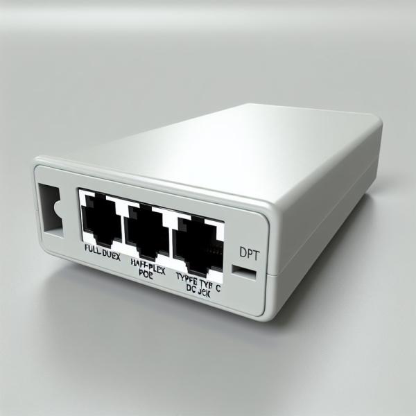 48V to 24V 12V 5V POE Splitter with 2.1MM 5.5MM Type C DC Jack