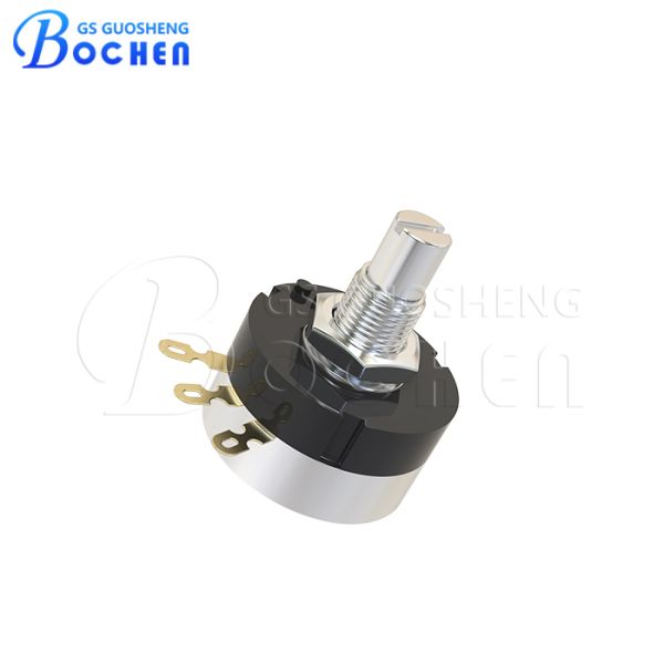 Potentiomètre à enroulement par fil de précision réglable WX17 1w 10k Ohm Single Turn