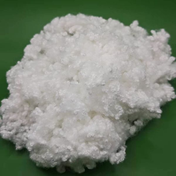 Wholesale Export Grade HCS 7D×32MM Hollow Conjugated Polyester Staple Fiber PSF Soft Fluffy Good Heat Preservation Anti-Deform Fiber For Pillow And Blanket Core Filler