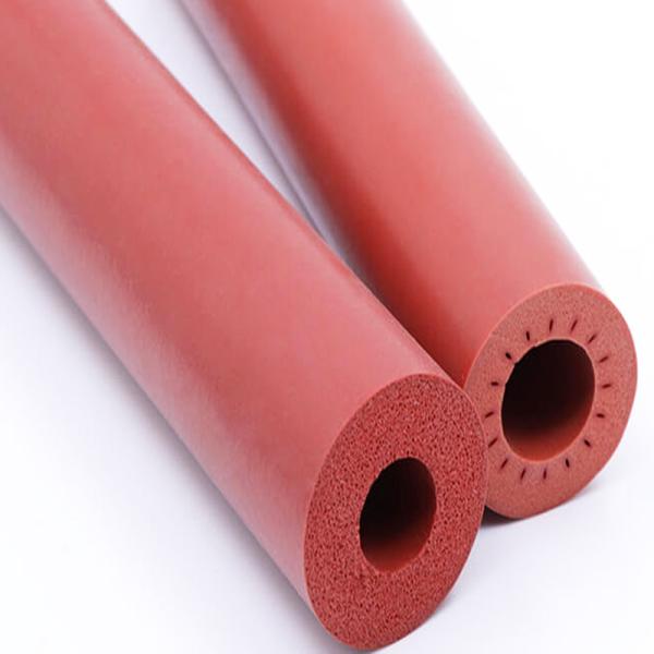 Tubo de espuma NBR de silicona EPDM de color blanco y densidad 0,6-0,9 g/cc para uso industrial