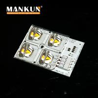 Smd 5050 módulo do PWB de 4 diodos emissores de luz para o módulo da lâmpada de rua do diodo emissor de luz de 10W 20W