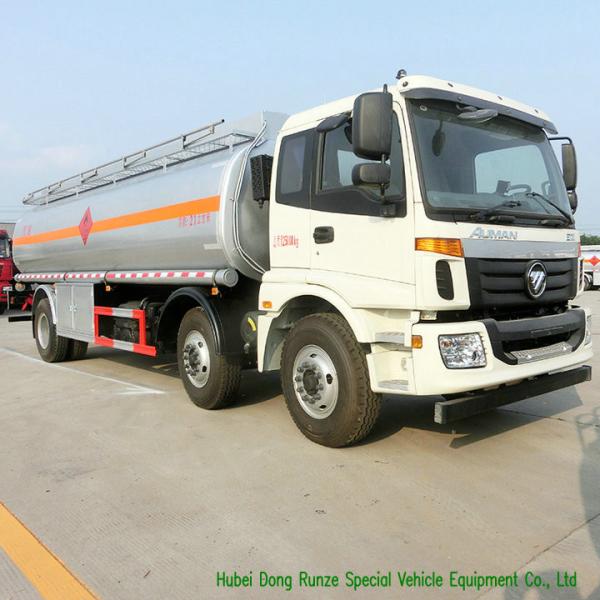 FOTON 6x2 AUMAN 25000L Oil Tanker Truck With Stainless Steel Fule Tank