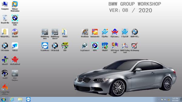 Disco rígido do SSD para a versão de software a mais atrasada do software ISTA-D ISTA-P 2020 de BMW ICOM