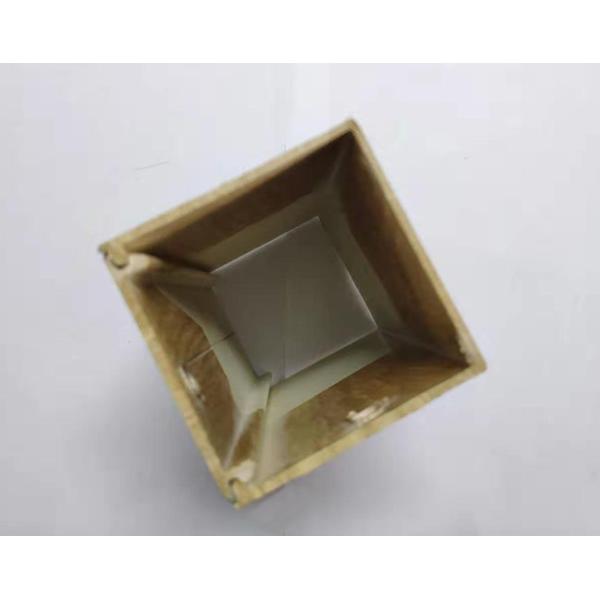 Yellow Wood Grain Custom Extruded Aluminum Enclosures For Buckle Beam