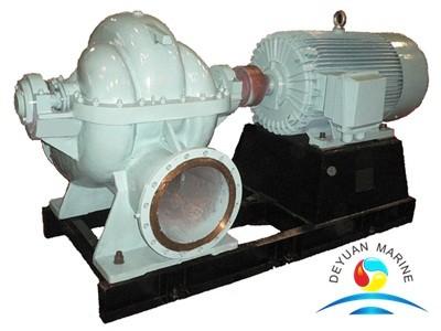Double Suction Mid - Open  Marine Water Pump Horizontal Centrifugal