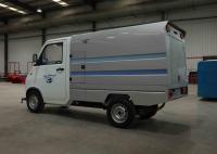V1 camion poubelle à seau, chargement latéral et décharge automatique, poubelle 120L/240L, transfert de petits déchets de 3 mètres cubes
