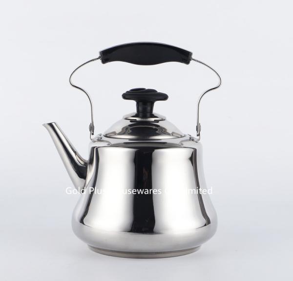 3L Stove top stainless steel tea water cooking kettle with bakelite handle whistling water tea kettle for gas stove