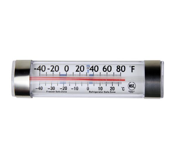 Glass Tube Fridge Freezer Thermometer Measures Temperatures From -40 To 80℉
