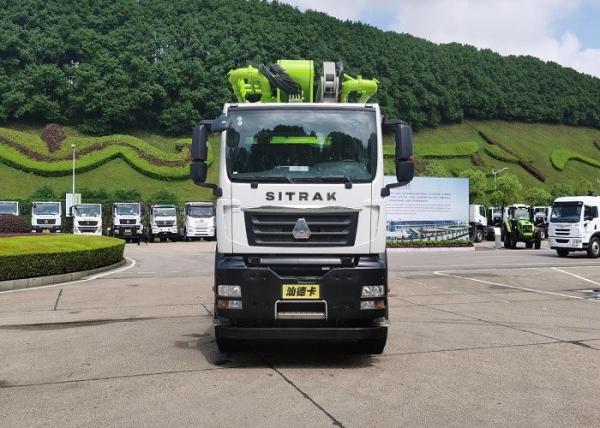 180cbm/H 56m Concrete Pump Truck With Long Boom High Precision