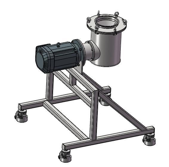 Molino cónico higiénico con capacidad CIP, molino cónico multipropósito