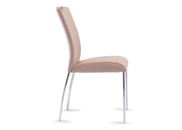 Sprayed On Steel Leg With Rust Protective Coating 270 Pounds Modern Metal Dining Chairs