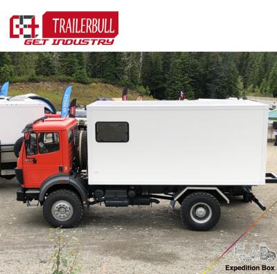 corps de camion d'expédition de 4.6m pour Motorhome et camions à plat avec la conception cuboïde standard