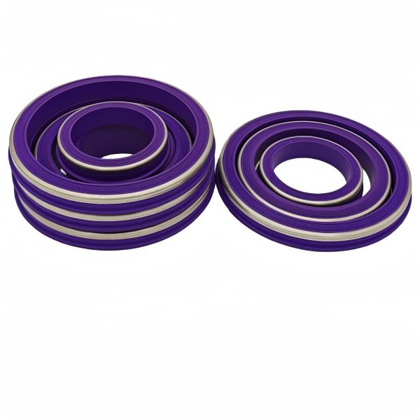 Purple Oil&Heat&Chemical resistant NBR HNBR FKM PTFE Hammer Union Seal With Stainless Back Up
