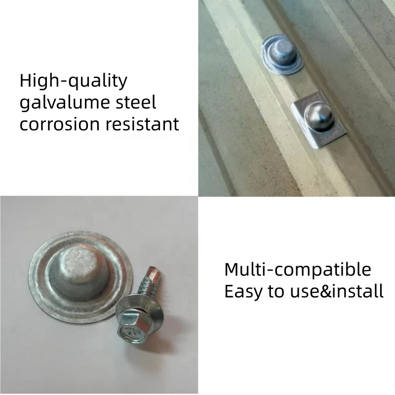 36mm Waterproof Roofing Screw Caps Cover Washer Seal Leaks Over Exposed Screws
